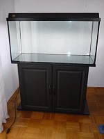 Neues 200 Liter Aquarium mit Unterschrank