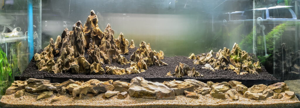 Aquascape - Drachensteine mit Soil